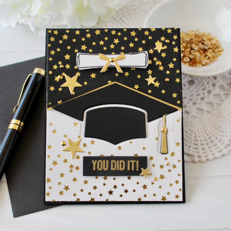 Elegant Edges: Graduation Die