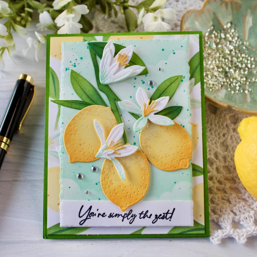 Into the Blooms: Lemon Blossom Die