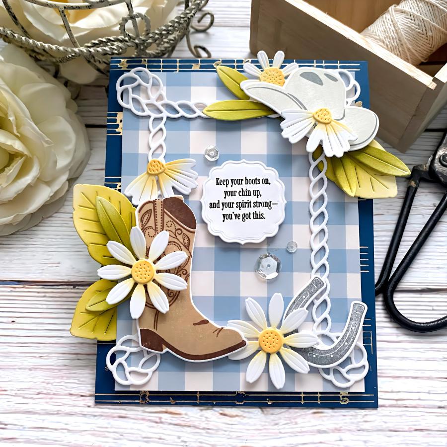 Border Bling: Rope Frame Die