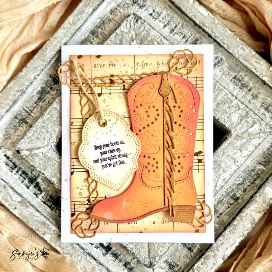 Border Bling: Rope Frame Die