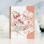 Elegant Edges: In Full Bloom Die