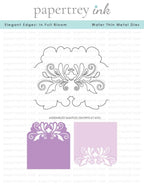 Elegant Edges: In Full Bloom Die