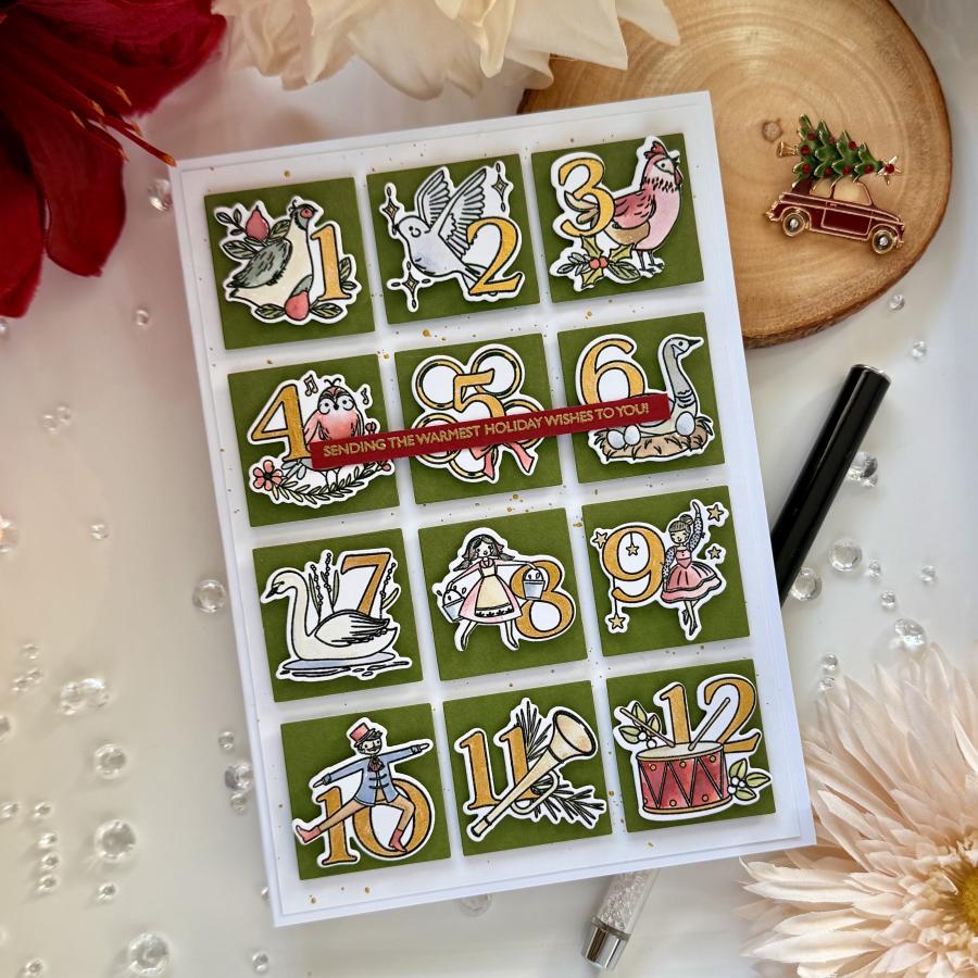 The Twelve Days of Christmas Die