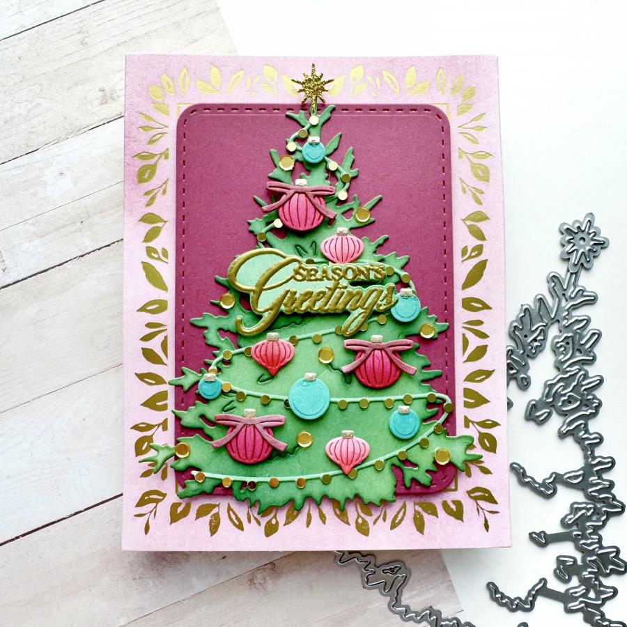 Build-A-Christmas Tree Die