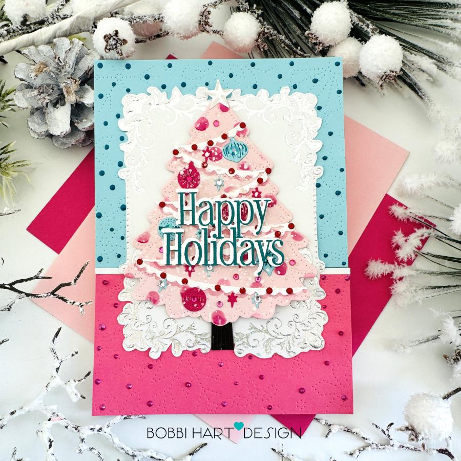 Cover Plate: Stitched Snowflakes Die