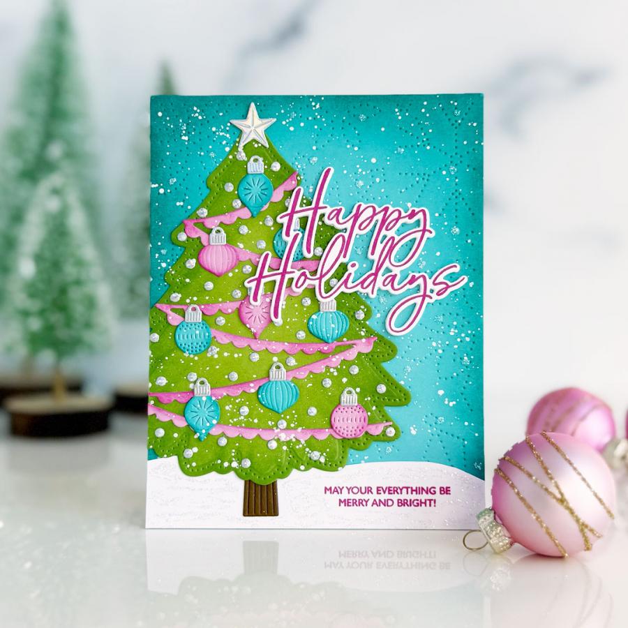 Cover Plate: Stitched Snowflakes Die