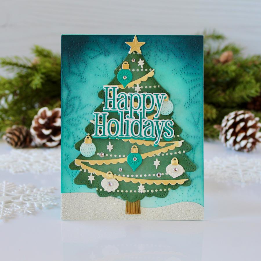 Love to Layer: Christmas Tree Die