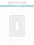 Rounded Rectangles: Pierced Die