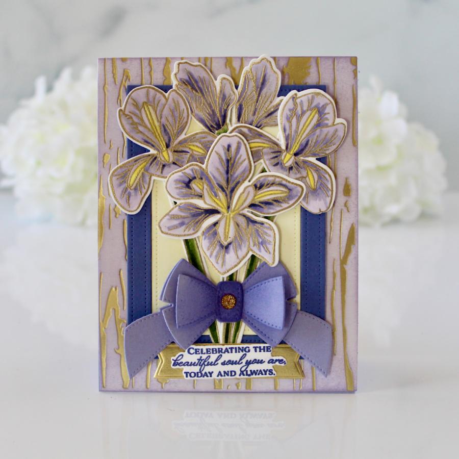 Winter Iris Die