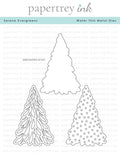 Serene Evergreens Die