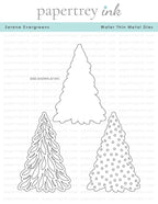 Serene Evergreens Die