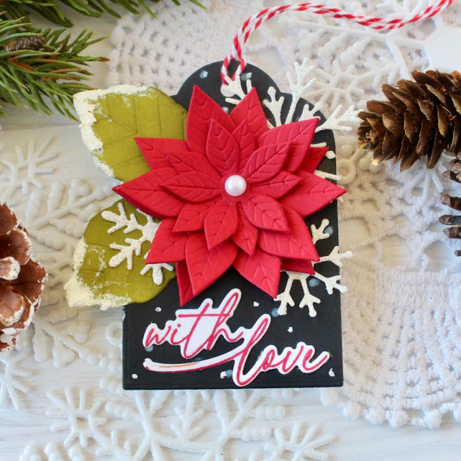 This is Big Sentiments: Christmas Tags Die
