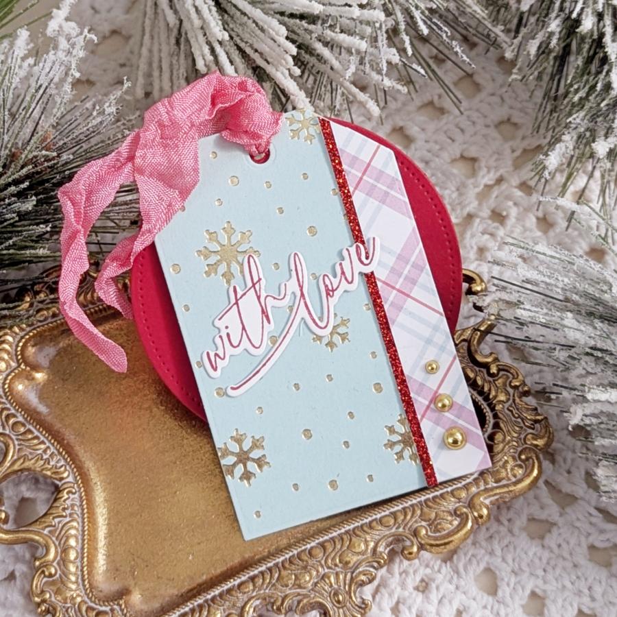 This is Big Sentiments: Christmas Tags Die