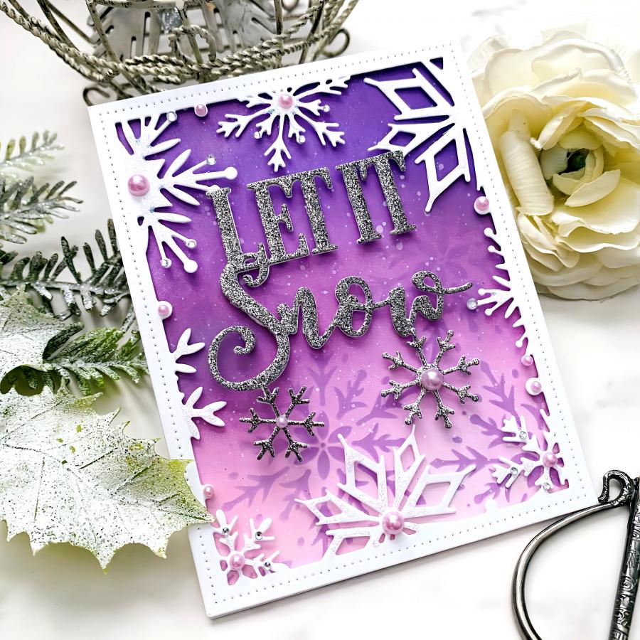Cover Plate: Let it Snow Die