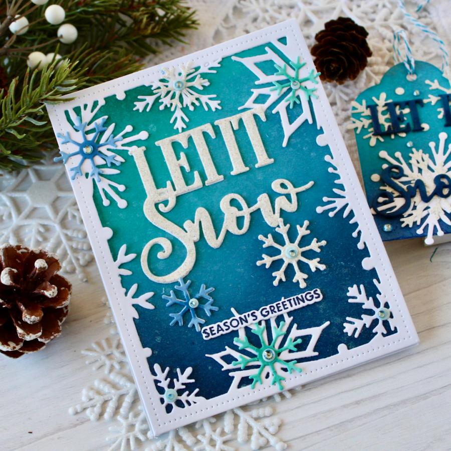 Cover Plate: Let it Snow Die