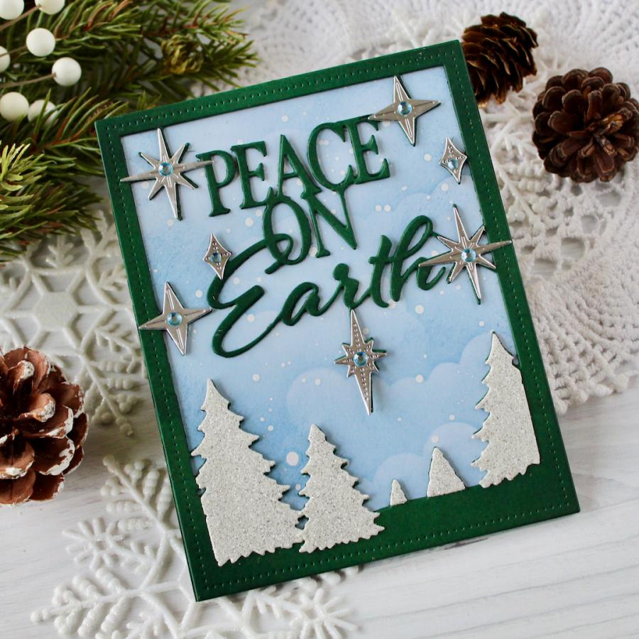 Cover Plate: Peace on Earth Die
