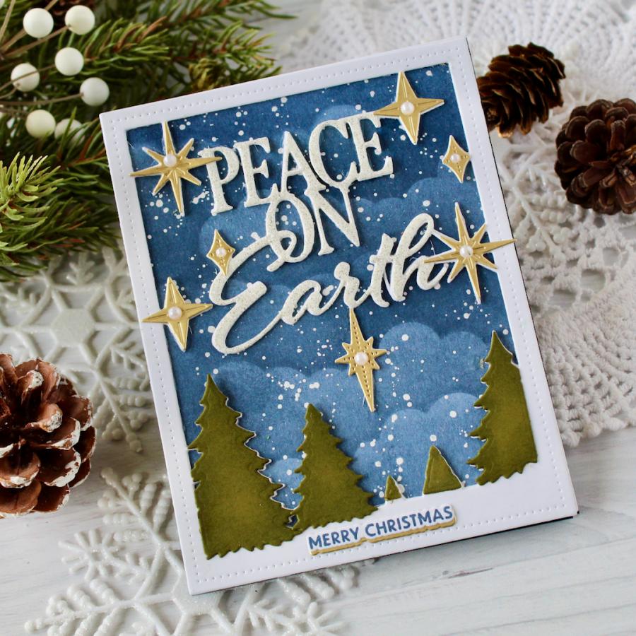 Cover Plate: Peace on Earth Die
