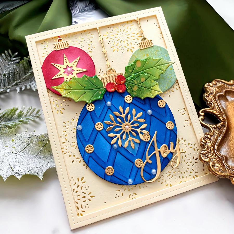 Cover Plate: Elegant Ornament Die