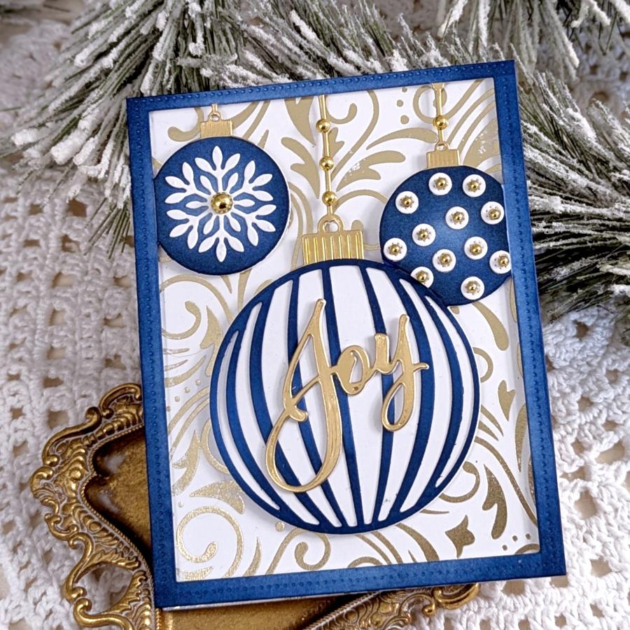 Cover Plate: Elegant Ornament Die