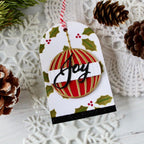 Holiday Tag: Elegant Ornament Die