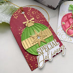 Holiday Tag: Elegant Ornament Die