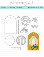 Holiday Tag: Elegant Ornament Die