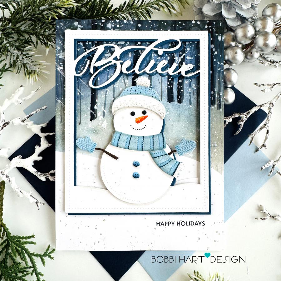 Cover Plate: Snowman Die