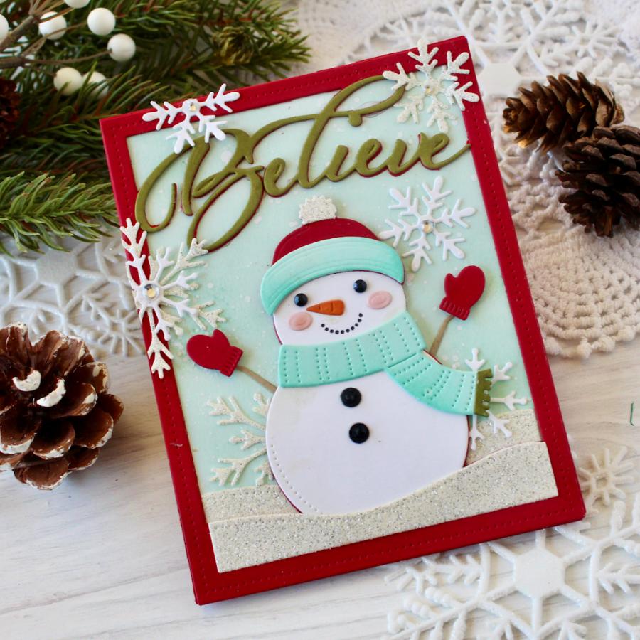 Cover Plate: Snowman Die
