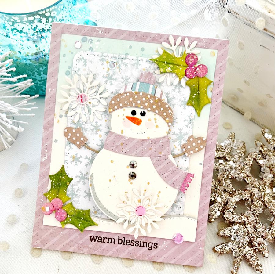 Cover Plate: Snowman Die