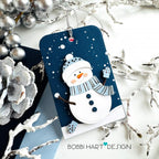 Holiday Tag: Snowman Die