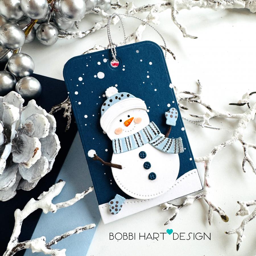 Holiday Tag: Snowman Die