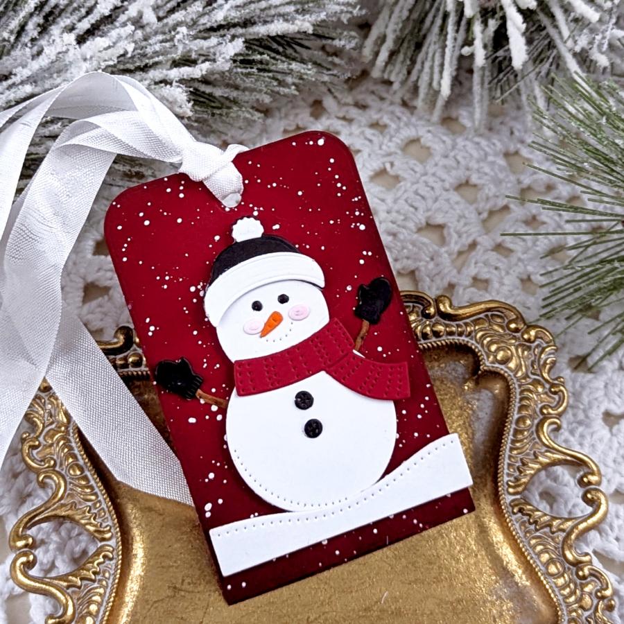 Holiday Tag: Snowman Die