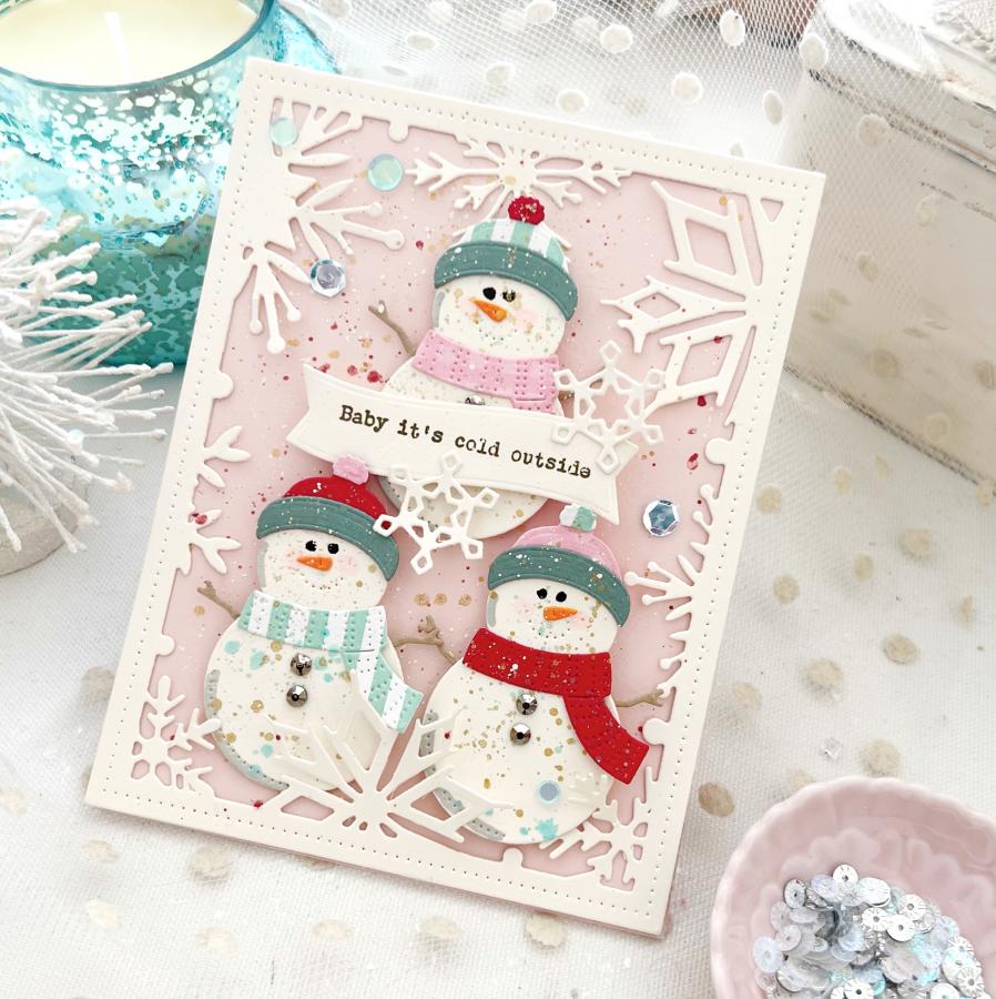 Holiday Tag: Snowman Die