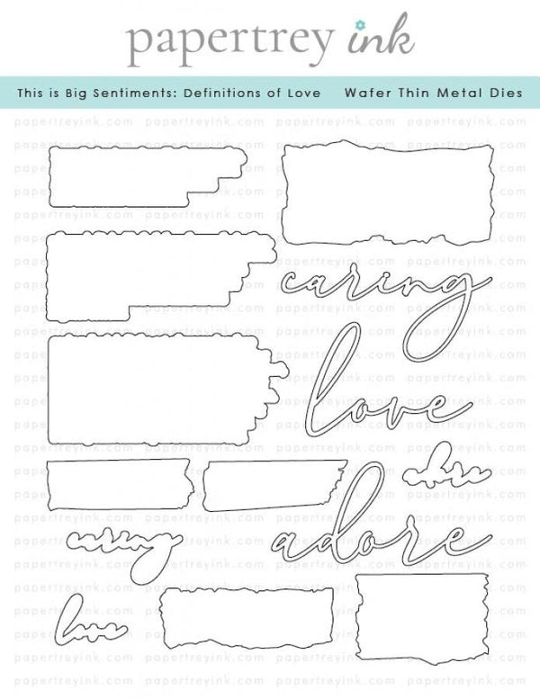 This is Big Sentiments: Definitions of Love Die