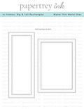 In Frames: Big & Tall Rectangles Die