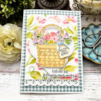 Basket of Blooms Die