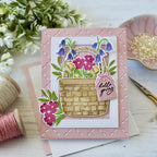 Basket of Blooms Die