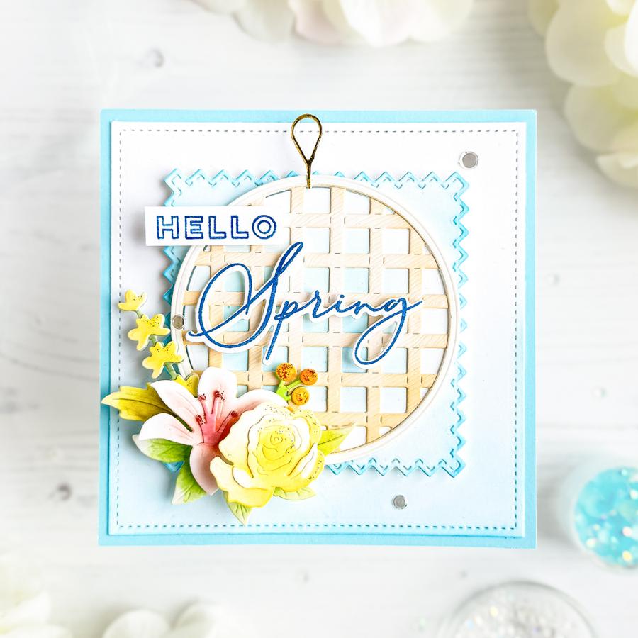 Into the Blooms: Spring Basket Die
