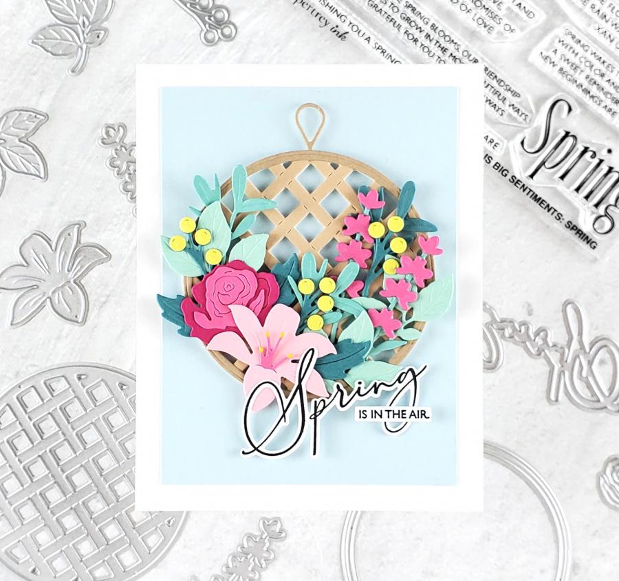 Into the Blooms: Spring Basket Die