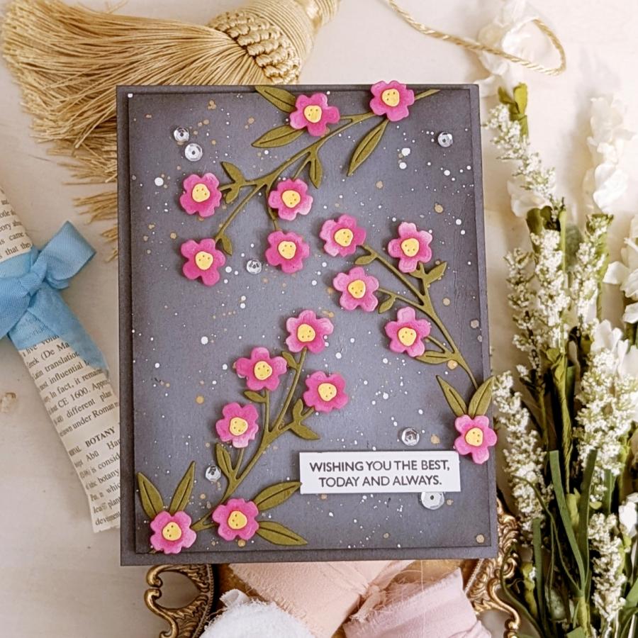 Into the Blooms: Pressed Flowers Die