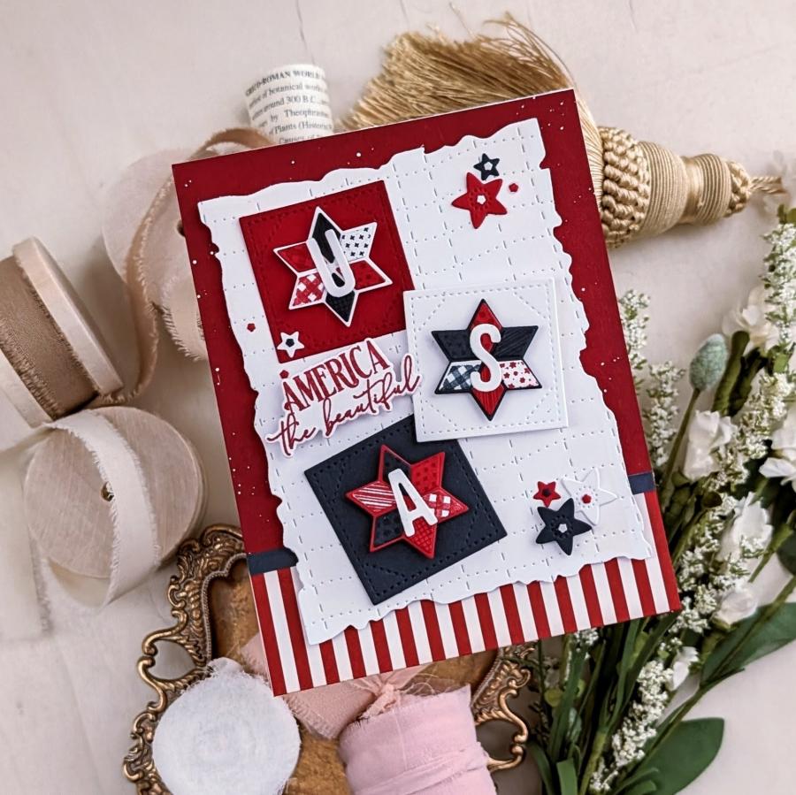 Land that I Love Sentiments Mini Stamp Set