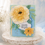 Big Blooms: Elegant Rose Die