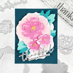 Big Blooms: Elegant Rose Die