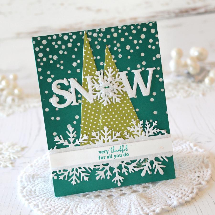 Cascading Dots Hot Foil Plate
