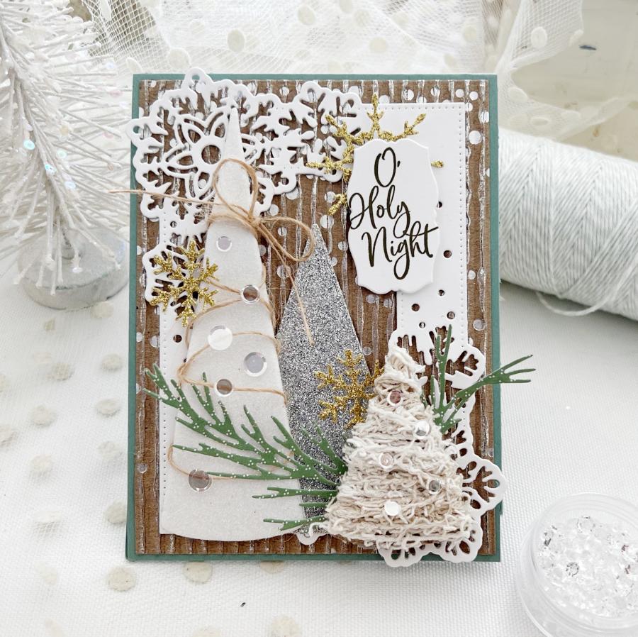 Cascading Dots Hot Foil Plate