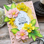 Ornate Swirls Hot Foil Plate
