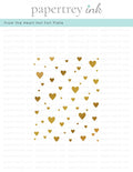 From the Heart Hot Foil Plate