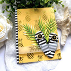 Pleasing Pineapple Hot Foil Plate