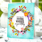 Exquisite Leaf Frame Hot Foil Plate