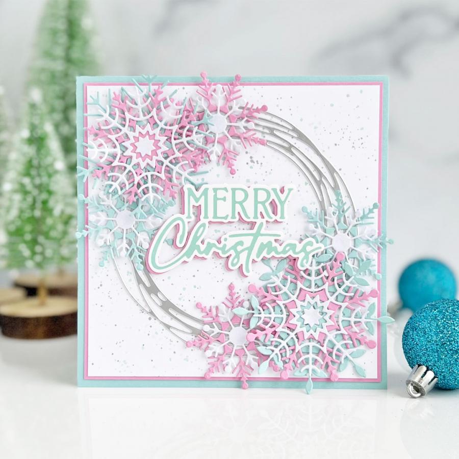Merry Christmas Hot Foil Plate + Coordinating Die